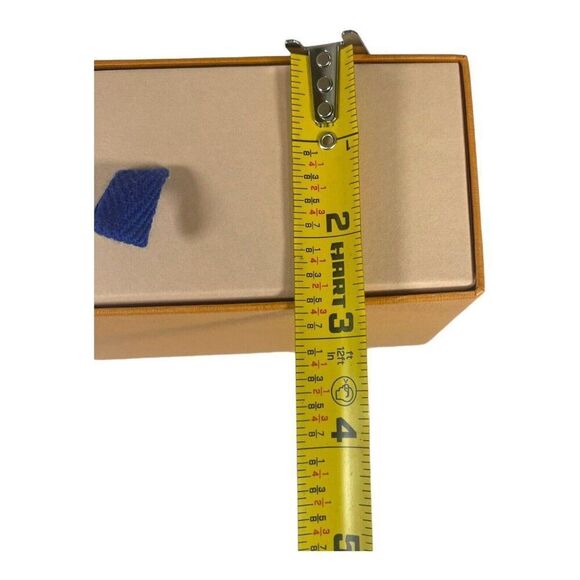 Louis Vuitton Authentic Empty Gift Box6.75x6.75x3 Purse Wallet Drawer Style Ora - Picture 9 of 9